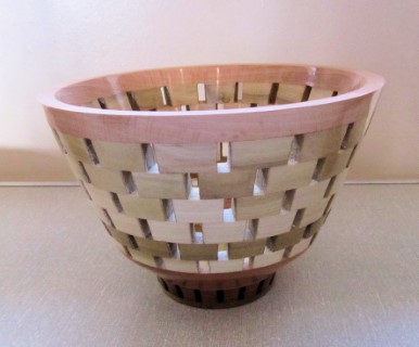Segmented bowl by Ken Akrill